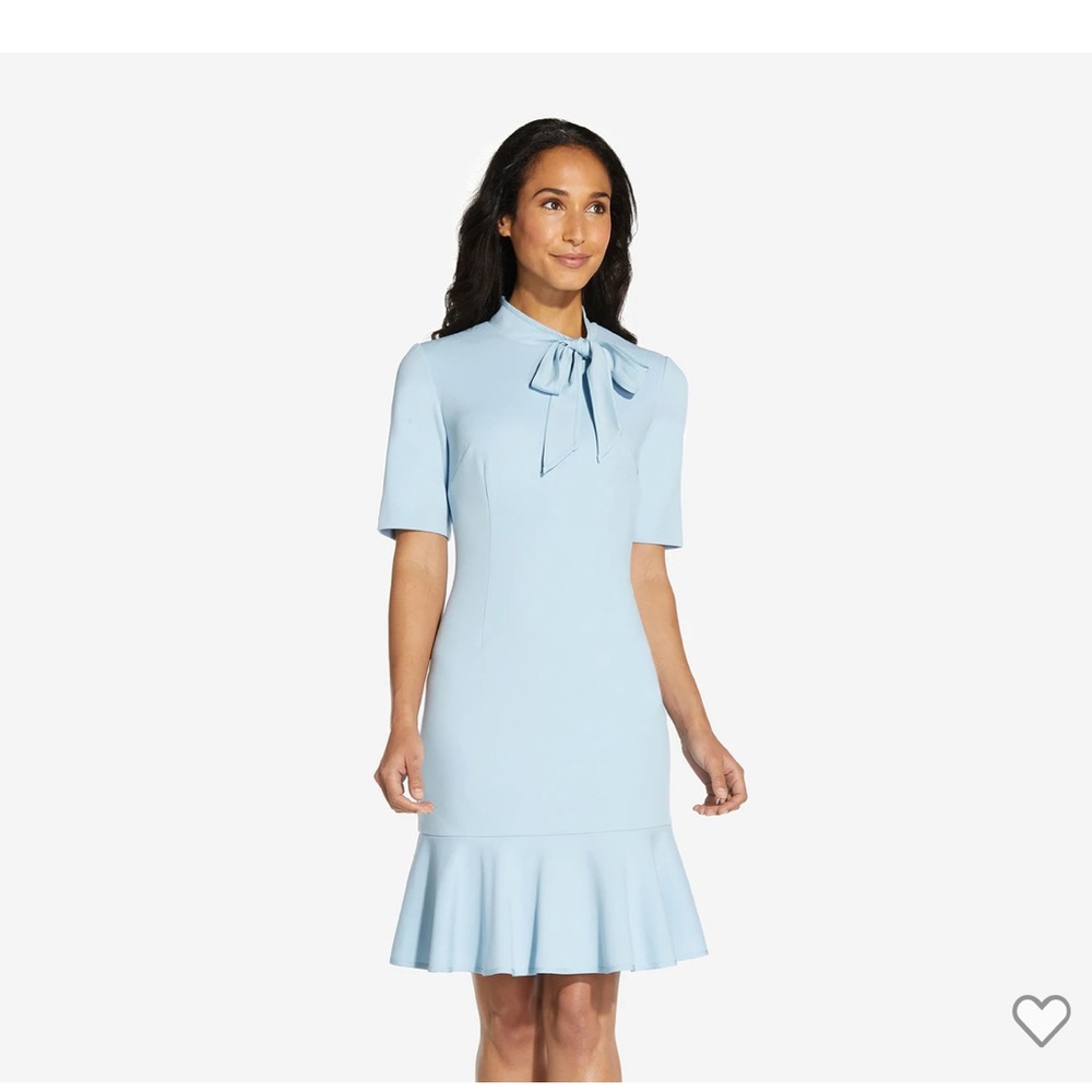 Adriana Papell dress size 0 - beautiful blue, fits perfectly.